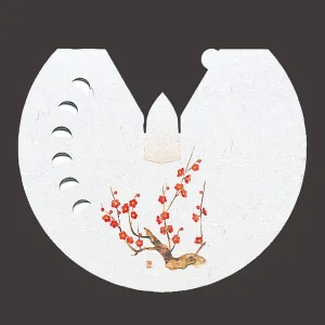 雲竜和紙花えぼし  梅  (100枚入)  (W64572)
