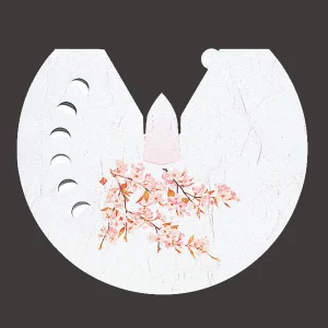 雲竜和紙花えぼし  桜   (100枚入)  (W64573)