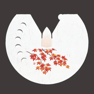 雲竜和紙花えぼし  紅葉  (100枚入)  (W64576)