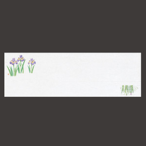 お料理四季紙  菖蒲  (100枚入)  (W64586)