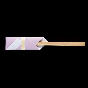 お箸包み 舞(まい)・藤(100枚入)箸なし  (W64615)