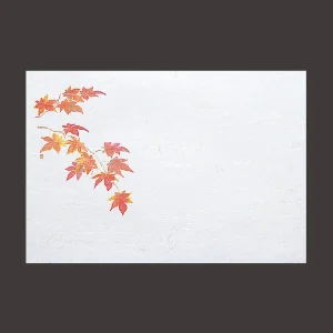 尺1お手元まっと 四季  紅葉  (100枚入)  (W64957)