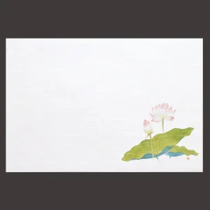 尺3雲竜和紙懐石まっと 枯淡  はす  (100枚入)  (W65052)
