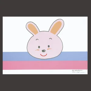 尺3お子様まっと  うさぎ  (100枚入)  (W65081)