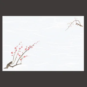 尺3雲竜和紙懐石まっと 枯淡 梅  (100枚入)  (W65200)