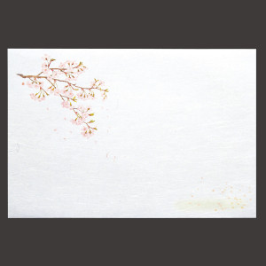 尺3雲竜和紙懐石まっと 枯淡 桜  (100枚入)  (W65201)