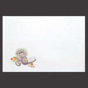 尺3雲竜和紙懐石まっと 枯淡 松茸と栗  (100枚入)  (W65208)