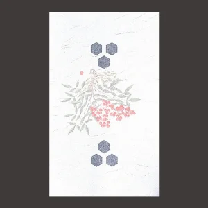 ドーム掛紙南天  (100枚入)  (W65359)