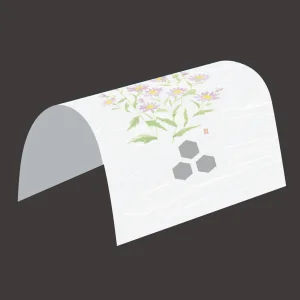 ドーム掛紙 野菊  (100枚入)  (W65388)