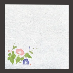 新・濡れ奉書紙 朝顔  (100枚入)  (W65402)