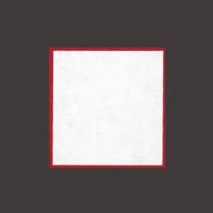 貼り合わせ 紅白懐敷 正角(小) (100組入)  (W65760)