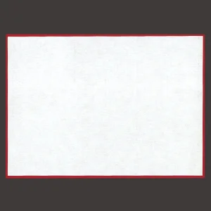 貼り合わせ 紅白懐敷 長角(大)  (100組入)  (W65763)