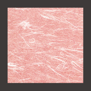 両面ラミ敷紙 紅梅色 (15cm角)   (100枚入)  (W65774)