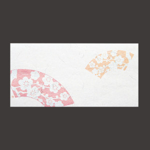 薄色四季紙 梅  (100枚入)  (W65864)