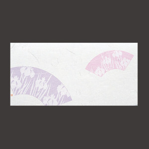 薄色四季紙 菖蒲  (100枚入)  (W65867)
