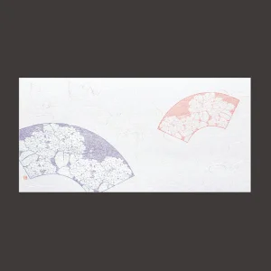 薄色四季紙 紫陽花  (100枚入)  (W65868)