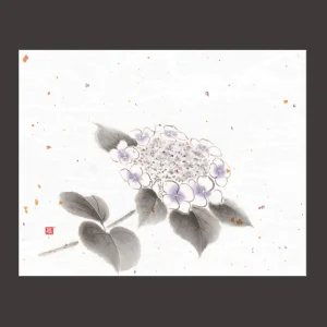 4x5寸花風情 紫陽花  (100枚入)  (W65970)