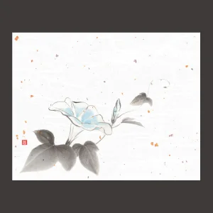4x5寸花風情 朝顔  (100枚入)  (W65971)
