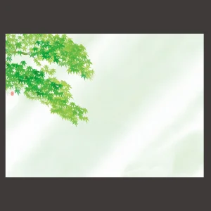 尺3四季彩まっと 花雅(はなみやび) 青もみじ  (100枚入)  (W66452)