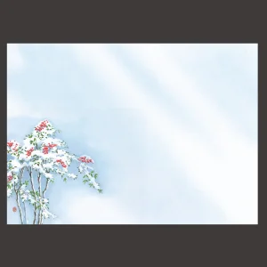 尺3四季彩まっと 花雅(はなみやび) 南天  (100枚入)  (W66459)