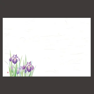 尺3四季彩まっと 花便り 菖蒲  (100枚入)  (W66627)