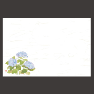 尺3四季彩まっと 花便り 紫陽花  (100枚入)  (W66628)