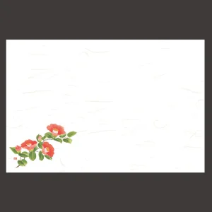 尺3四季彩まっと 花便り 椿  (100枚入)  (W66632)