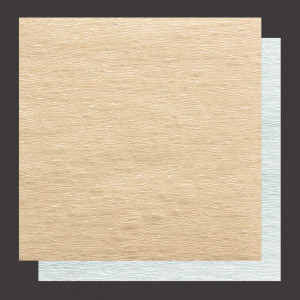 両面ラミ 羽二重おもてな紙 柿/水 (50枚入)  (W66716)