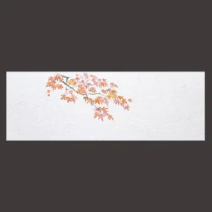 花宴おしながき 赤もみじ  (100枚入)  (W68313)