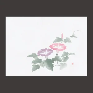 四季彩鮮度保持紙 朝顔 (100枚入)  (W69009)