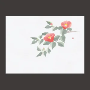 四季彩鮮度保持紙 椿 (100枚入)  (W69017)