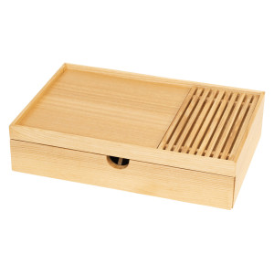 DS・ Tools Box すのこ/引き出し仕切り付 タモクリア  (W49151)