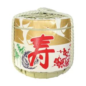 かざり 祝 菰樽  寿  金  (W56683)