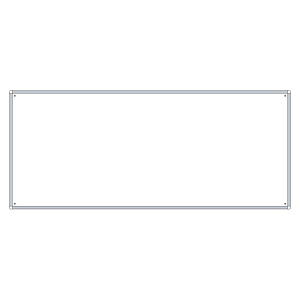 薄型許可票2点用ムジパネル (302-43)