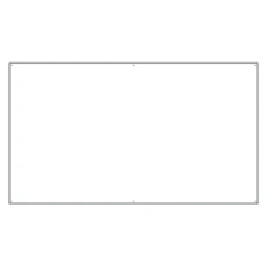 薄型許可票5点用無地パネル (302-52)