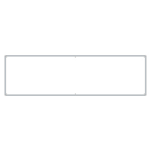 薄型許可票小 3点用無地パネル (302-64)