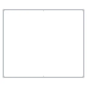 薄型許可票小4点用無地パネル (302-66)