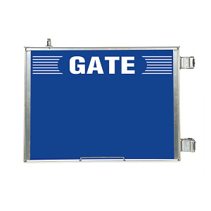 突出し式ゲート標識 GATE (305-85)