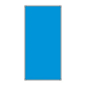 安全掲示板 (木製) 表示板セット 表示内容:無地板 (314-06)