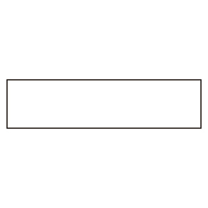 安全掲示板 (木製) 用 白地マグネット板 サイズ:50×320mm (314-26)