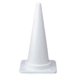 コーン 700mmH 白 (385-18A)