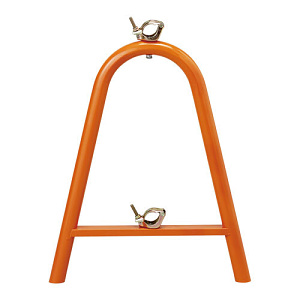 カラー単管バリケードU型 オレンジ (386-05)