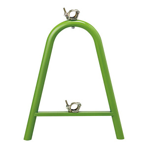 カラー単管バリケードU型 ライトグリーン (386-06)