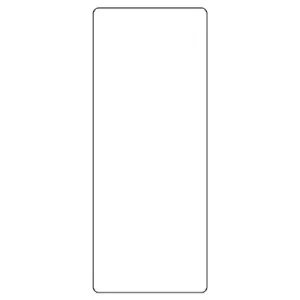 短冊型表示板 無地 (421-99)