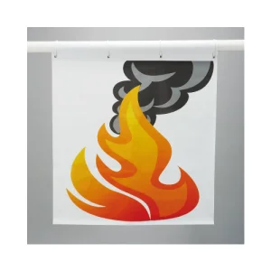 消火訓練用標的 炎  (831-802)