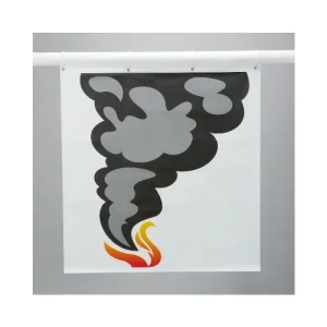 消火訓練用標的 煙 (831-803)