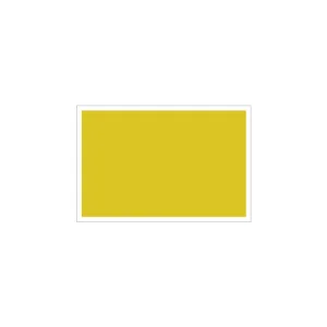 ゼッケンステッカー胸用 黄色無地 (831-976)
