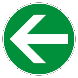 ユニピタ 矢印(OAフロア用) 緑 大 (835-209)