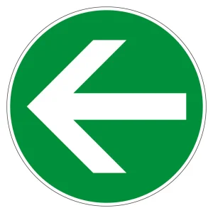 ユニピタ 矢印(OAフロア用) 緑 小 (835-211)