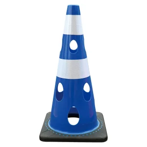 穴あきコーン 反射 H700 青 (835-348)